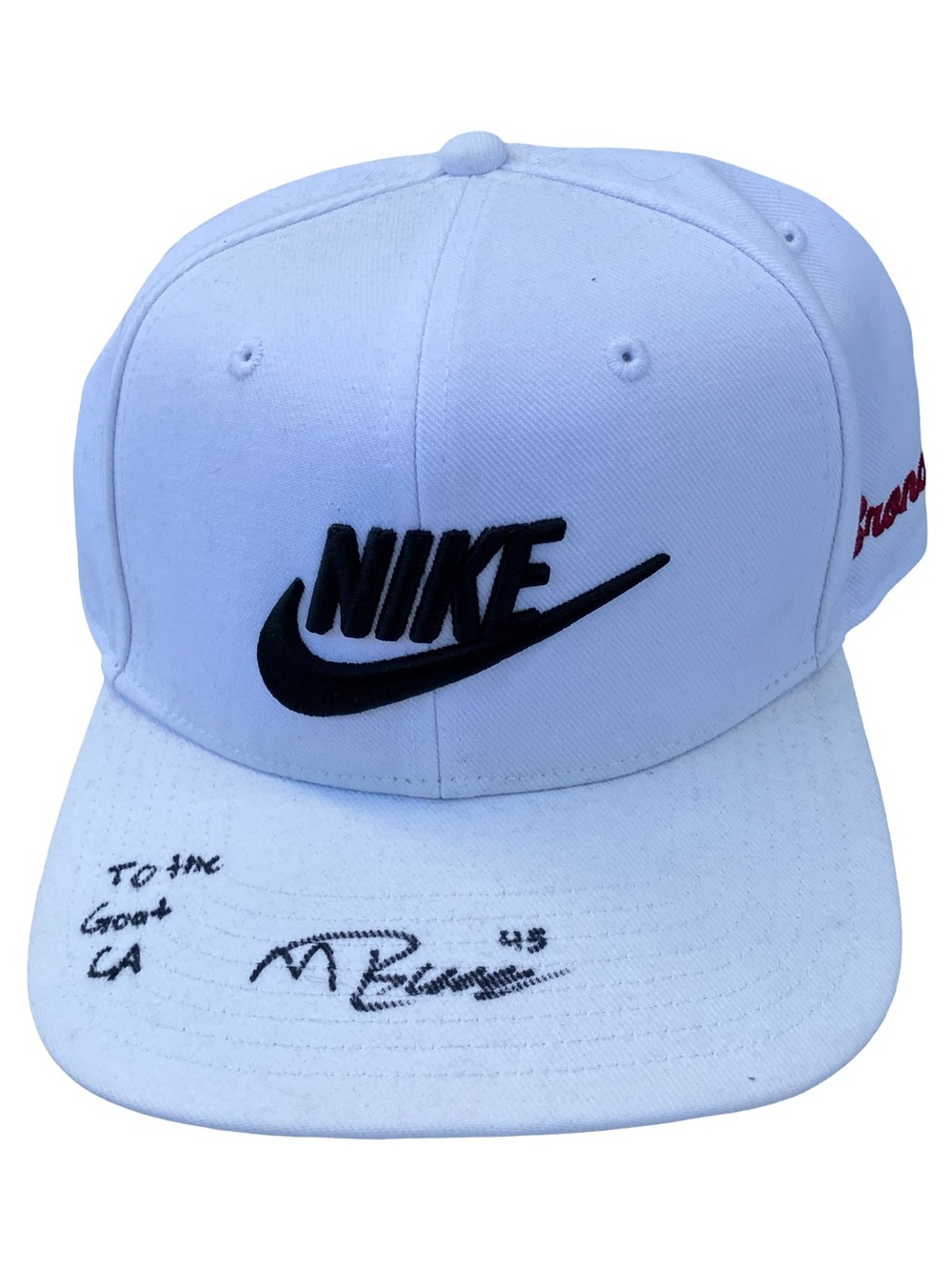 Nike Pro Dri Fit Cap Hat M/L SCU Broncos Embroidered Logo SnapBack Golf Signed
